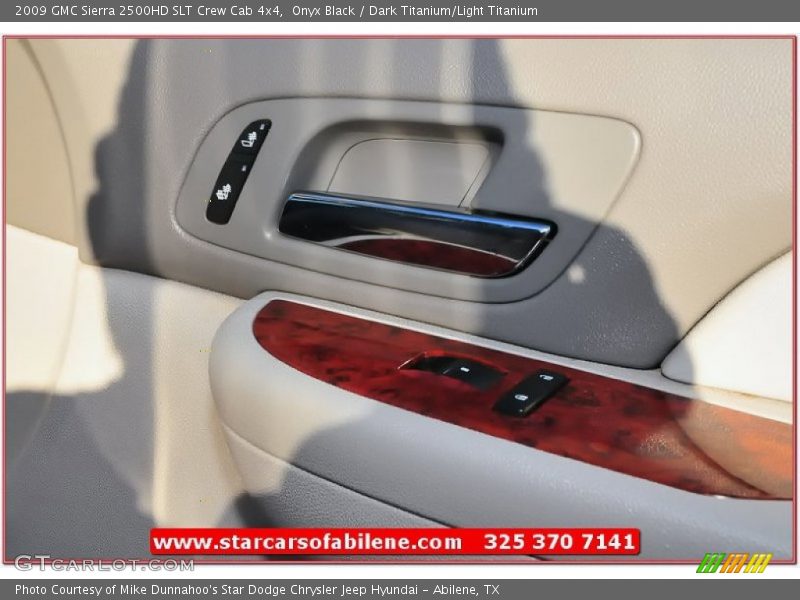 Onyx Black / Dark Titanium/Light Titanium 2009 GMC Sierra 2500HD SLT Crew Cab 4x4