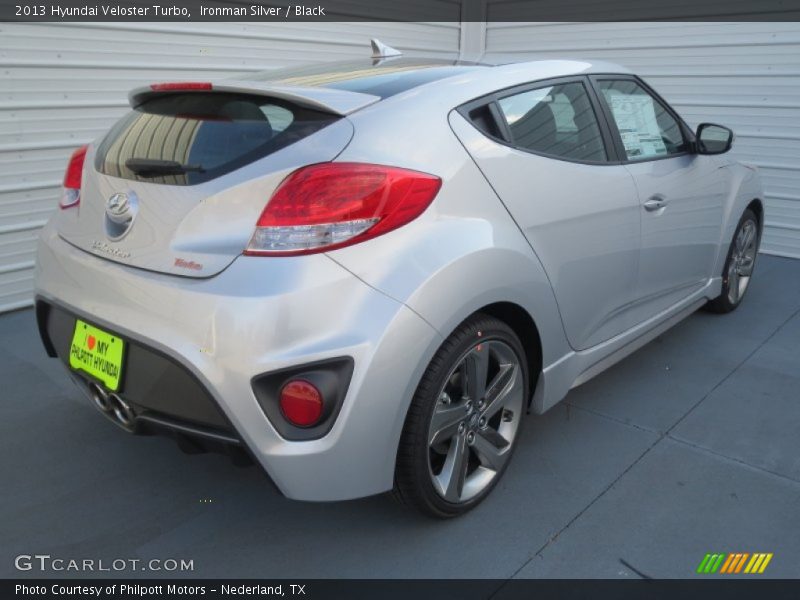 Ironman Silver / Black 2013 Hyundai Veloster Turbo
