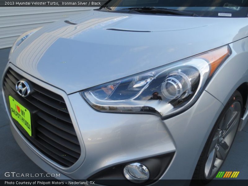 Ironman Silver / Black 2013 Hyundai Veloster Turbo