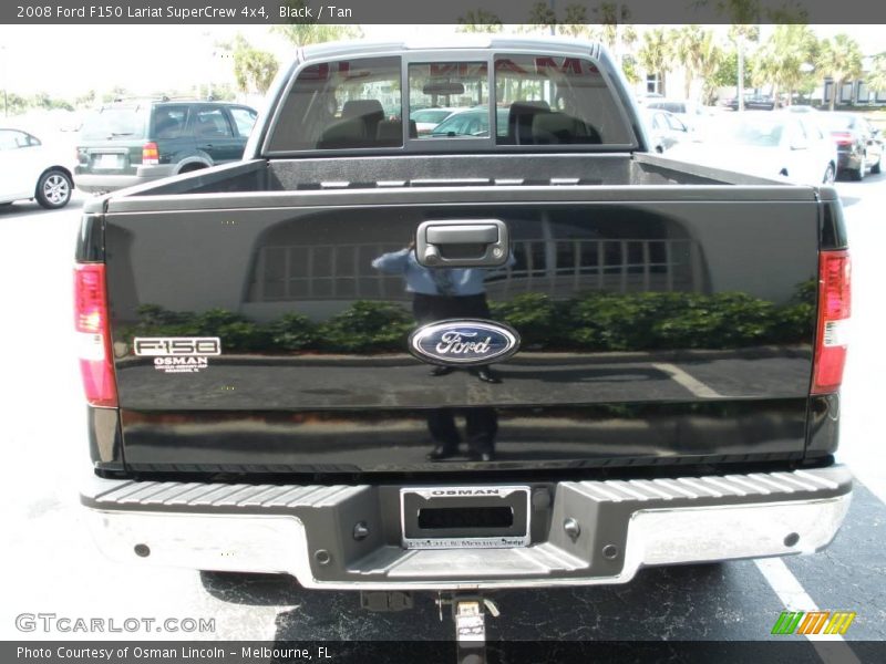 Black / Tan 2008 Ford F150 Lariat SuperCrew 4x4