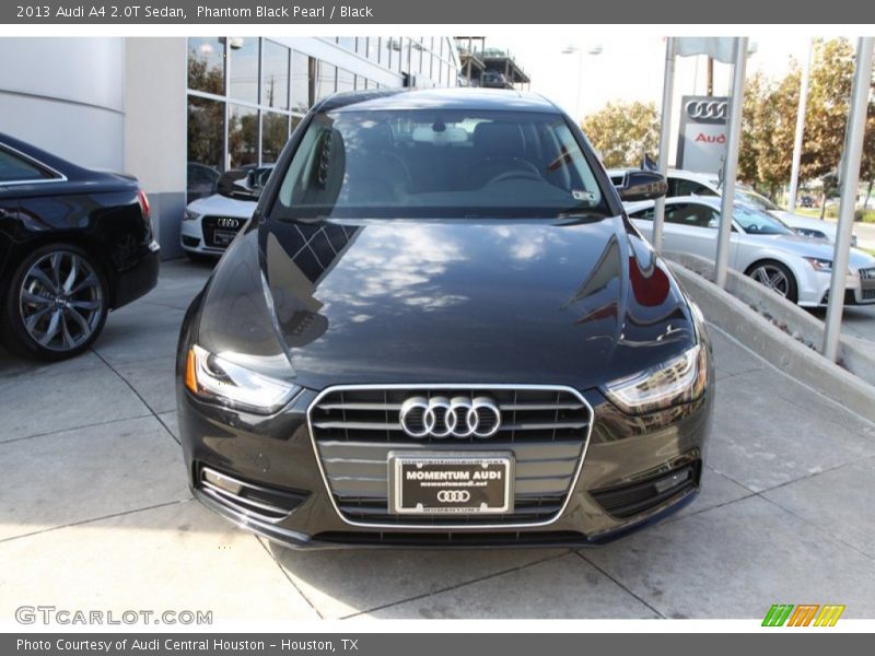 Phantom Black Pearl / Black 2013 Audi A4 2.0T Sedan