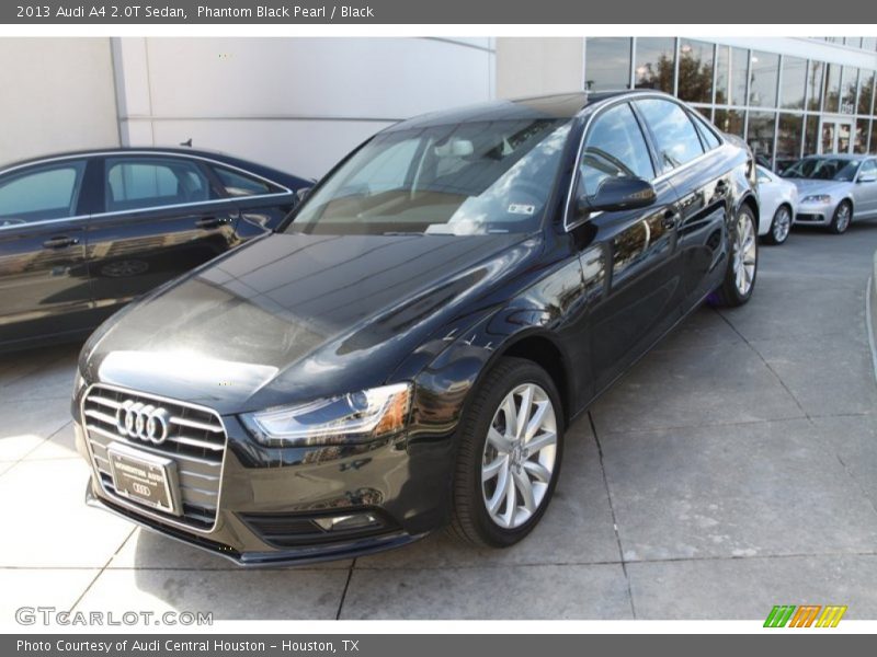Phantom Black Pearl / Black 2013 Audi A4 2.0T Sedan