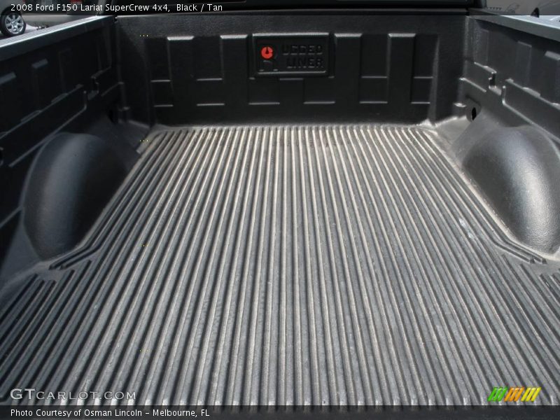 Black / Tan 2008 Ford F150 Lariat SuperCrew 4x4