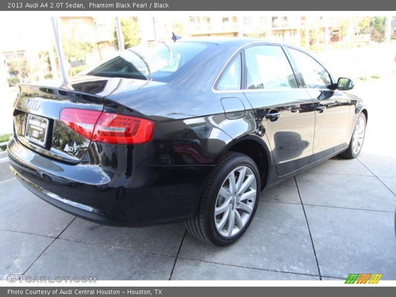 Phantom Black Pearl / Black 2013 Audi A4 2.0T Sedan