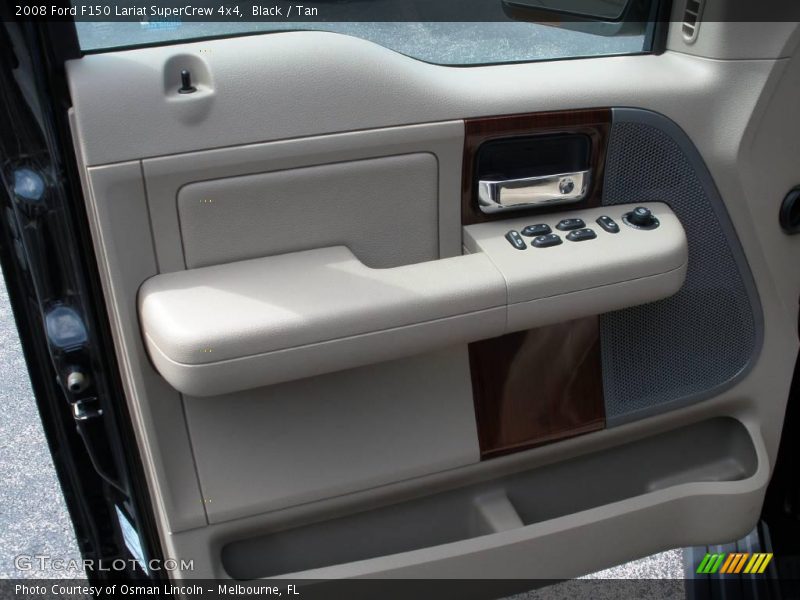 Black / Tan 2008 Ford F150 Lariat SuperCrew 4x4
