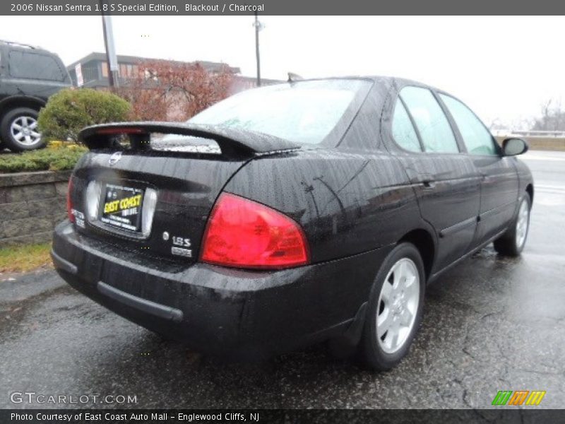 Blackout / Charcoal 2006 Nissan Sentra 1.8 S Special Edition