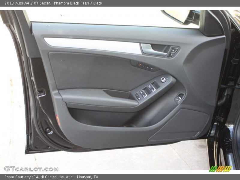 Phantom Black Pearl / Black 2013 Audi A4 2.0T Sedan