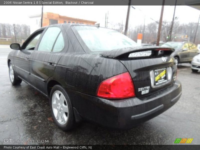 Blackout / Charcoal 2006 Nissan Sentra 1.8 S Special Edition