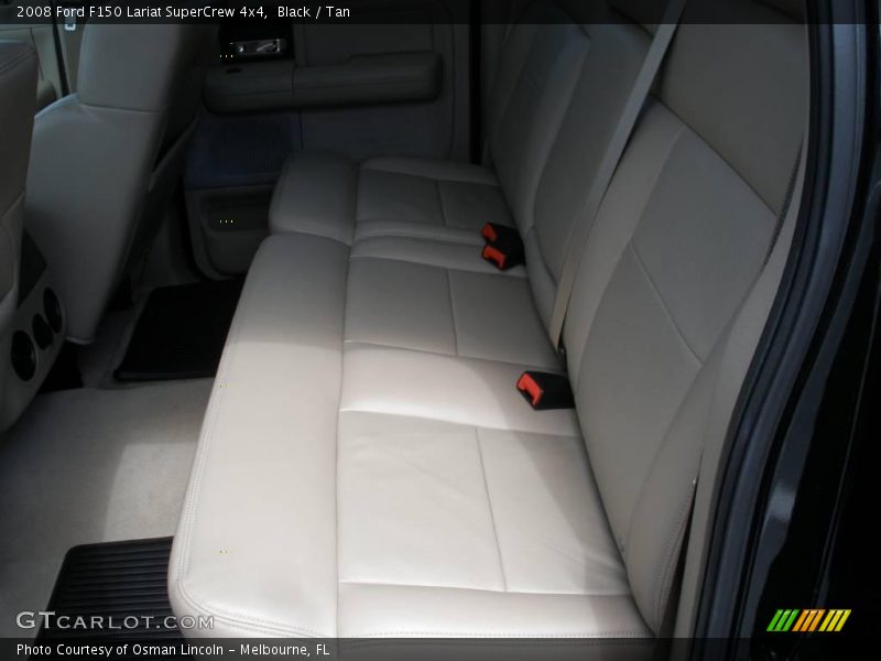 Black / Tan 2008 Ford F150 Lariat SuperCrew 4x4