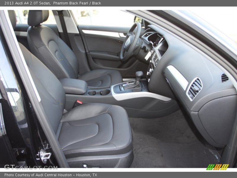 Phantom Black Pearl / Black 2013 Audi A4 2.0T Sedan