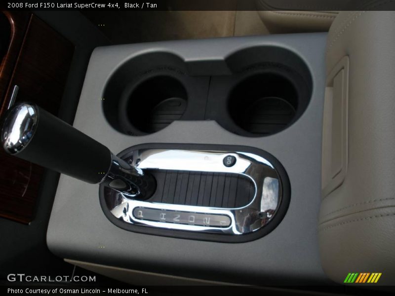 Black / Tan 2008 Ford F150 Lariat SuperCrew 4x4