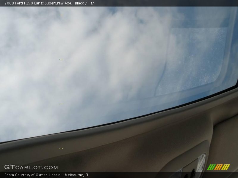 Black / Tan 2008 Ford F150 Lariat SuperCrew 4x4