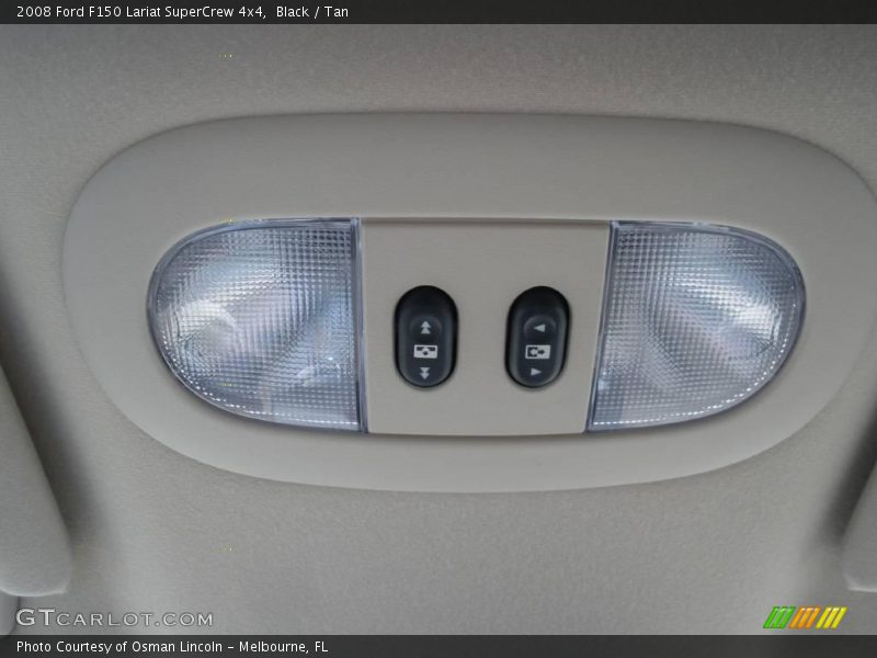 Black / Tan 2008 Ford F150 Lariat SuperCrew 4x4