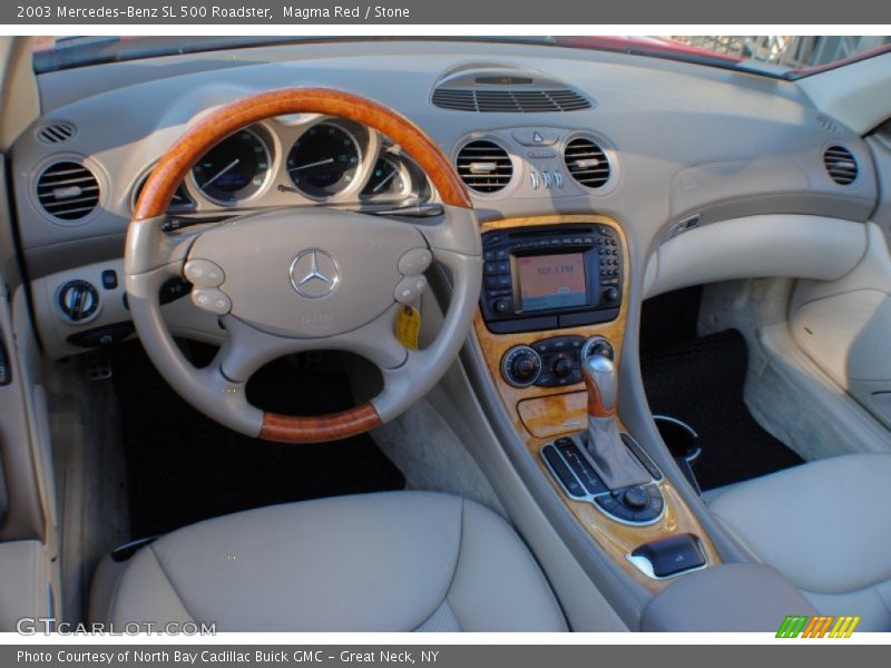 Dashboard of 2003 SL 500 Roadster