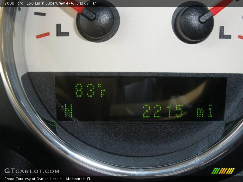 Black / Tan 2008 Ford F150 Lariat SuperCrew 4x4