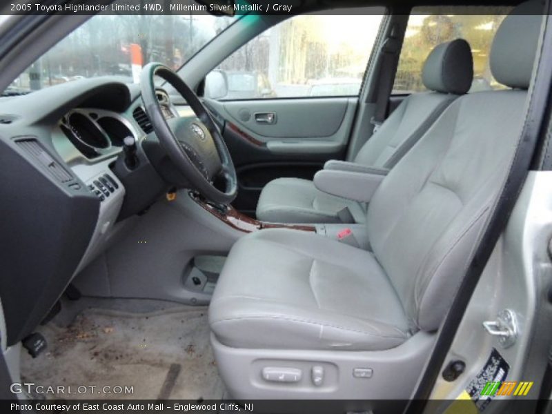 Millenium Silver Metallic / Gray 2005 Toyota Highlander Limited 4WD