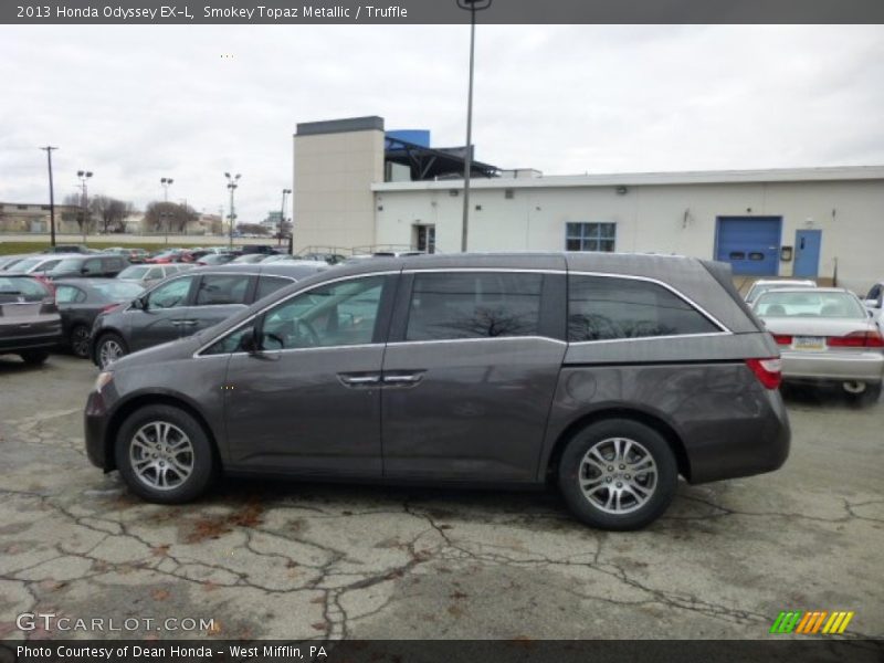 Smokey Topaz Metallic / Truffle 2013 Honda Odyssey EX-L