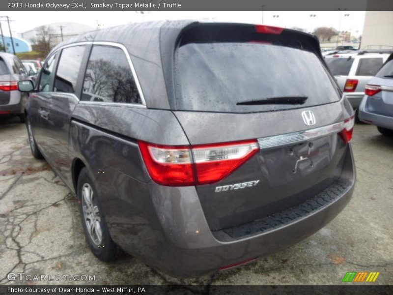 Smokey Topaz Metallic / Truffle 2013 Honda Odyssey EX-L