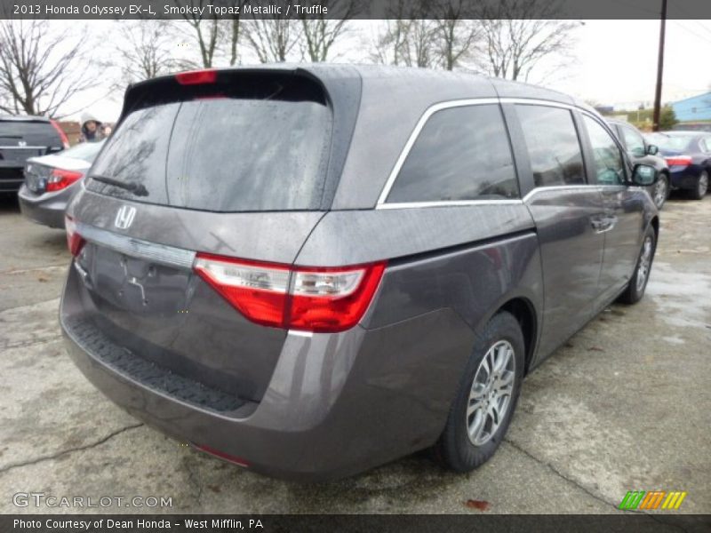 Smokey Topaz Metallic / Truffle 2013 Honda Odyssey EX-L