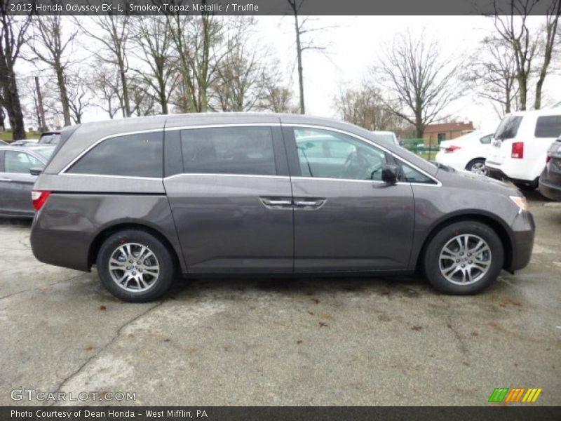 Smokey Topaz Metallic / Truffle 2013 Honda Odyssey EX-L