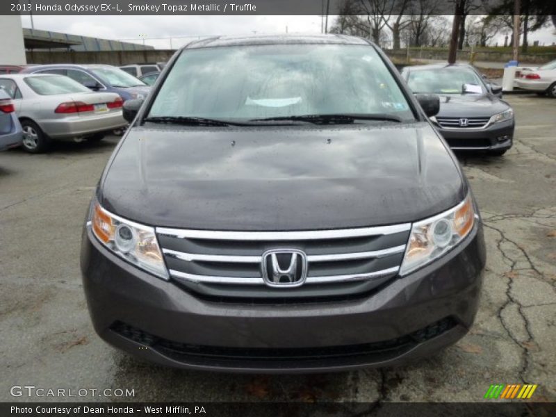 Smokey Topaz Metallic / Truffle 2013 Honda Odyssey EX-L