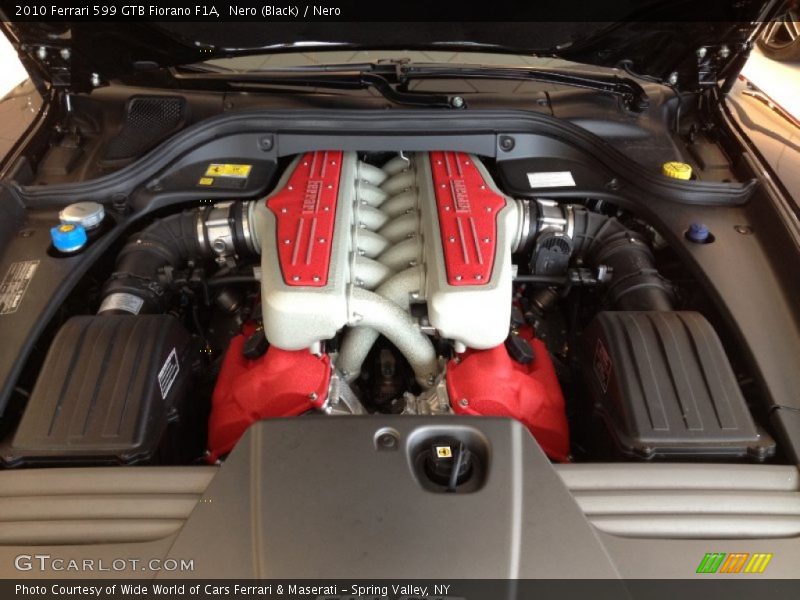  2010 599 GTB Fiorano F1A Engine - 6.0 Liter DOHC 48-Valve VVT V12