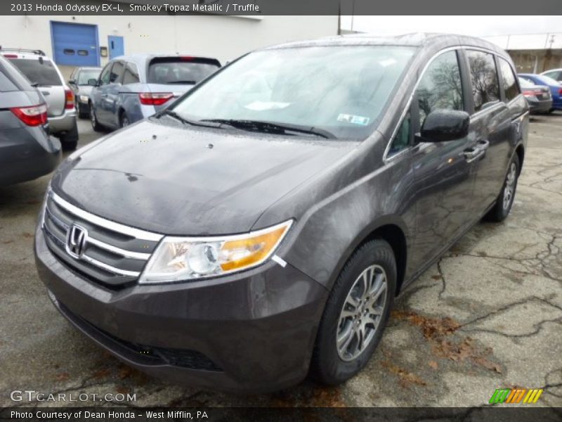 Smokey Topaz Metallic / Truffle 2013 Honda Odyssey EX-L