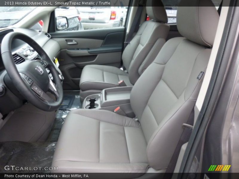 Smokey Topaz Metallic / Truffle 2013 Honda Odyssey EX-L
