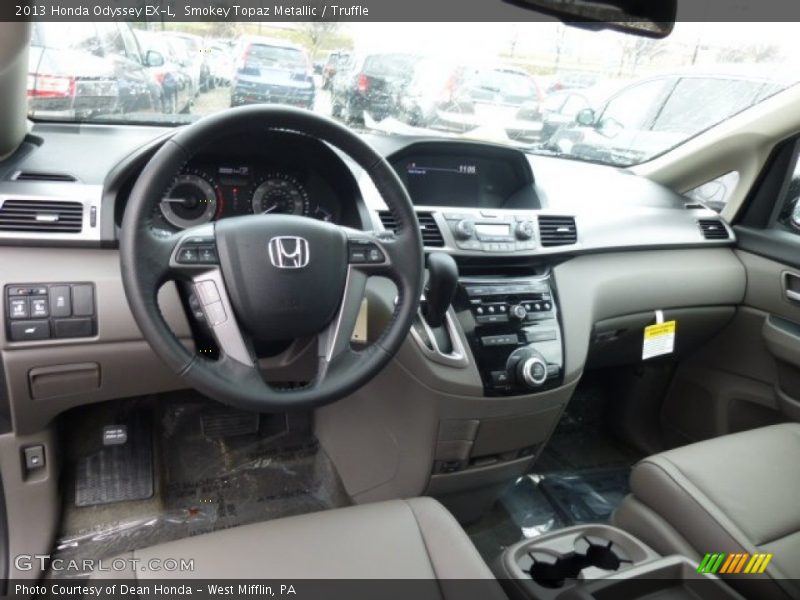 Smokey Topaz Metallic / Truffle 2013 Honda Odyssey EX-L