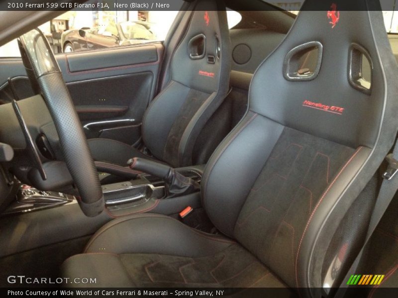 Nero (Black) / Nero 2010 Ferrari 599 GTB Fiorano F1A