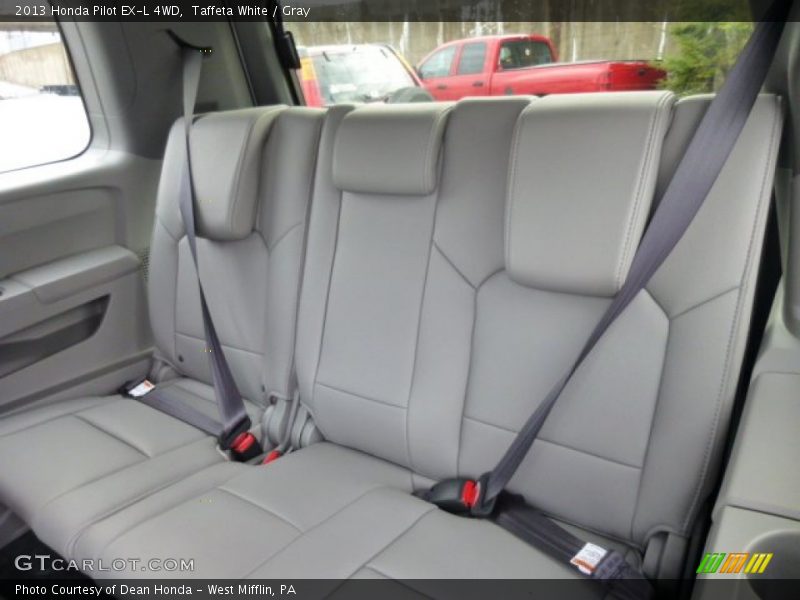 Taffeta White / Gray 2013 Honda Pilot EX-L 4WD