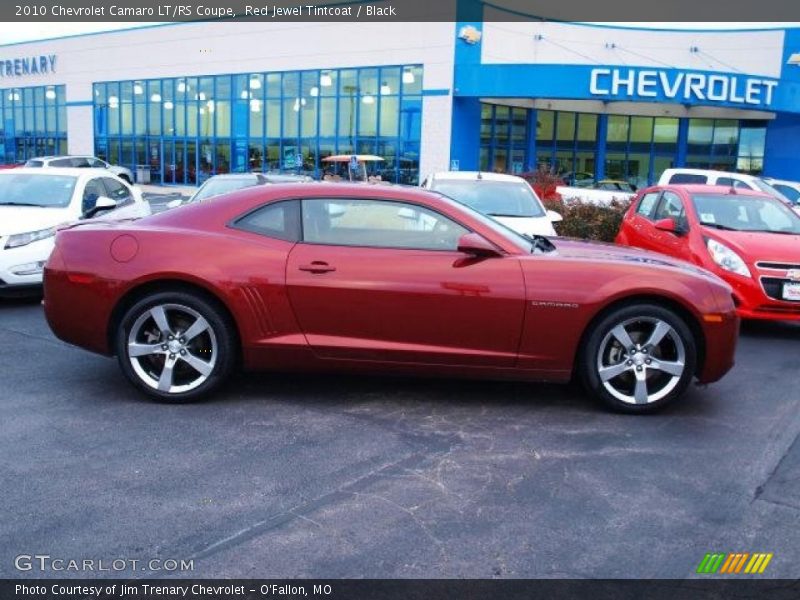 Red Jewel Tintcoat / Black 2010 Chevrolet Camaro LT/RS Coupe