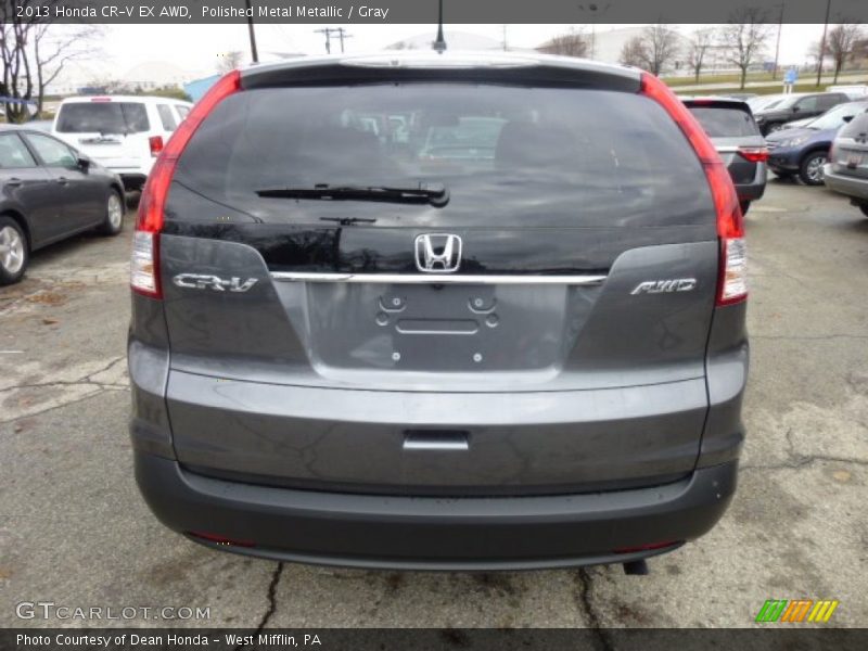 Polished Metal Metallic / Gray 2013 Honda CR-V EX AWD