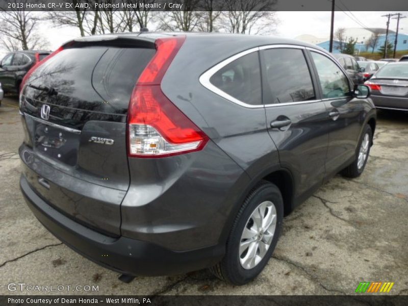 Polished Metal Metallic / Gray 2013 Honda CR-V EX AWD