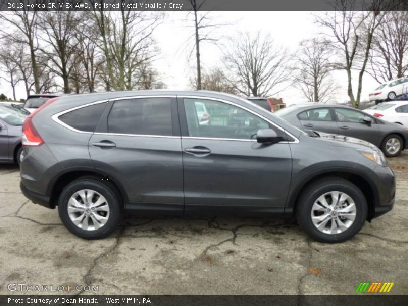 Polished Metal Metallic / Gray 2013 Honda CR-V EX AWD