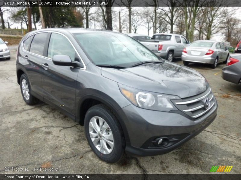 Polished Metal Metallic / Gray 2013 Honda CR-V EX AWD