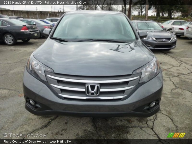 Polished Metal Metallic / Gray 2013 Honda CR-V EX AWD