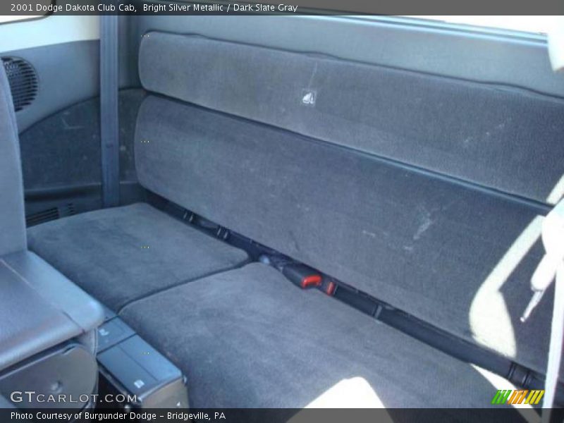 Bright Silver Metallic / Dark Slate Gray 2001 Dodge Dakota Club Cab