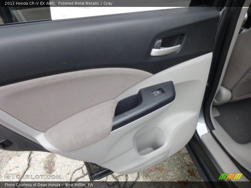 Polished Metal Metallic / Gray 2013 Honda CR-V EX AWD