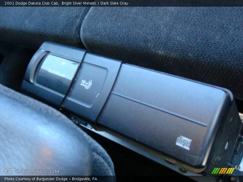 Bright Silver Metallic / Dark Slate Gray 2001 Dodge Dakota Club Cab