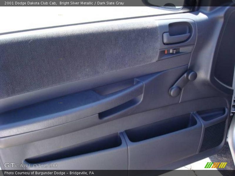 Bright Silver Metallic / Dark Slate Gray 2001 Dodge Dakota Club Cab