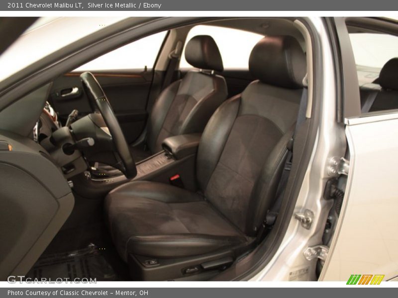 Silver Ice Metallic / Ebony 2011 Chevrolet Malibu LT