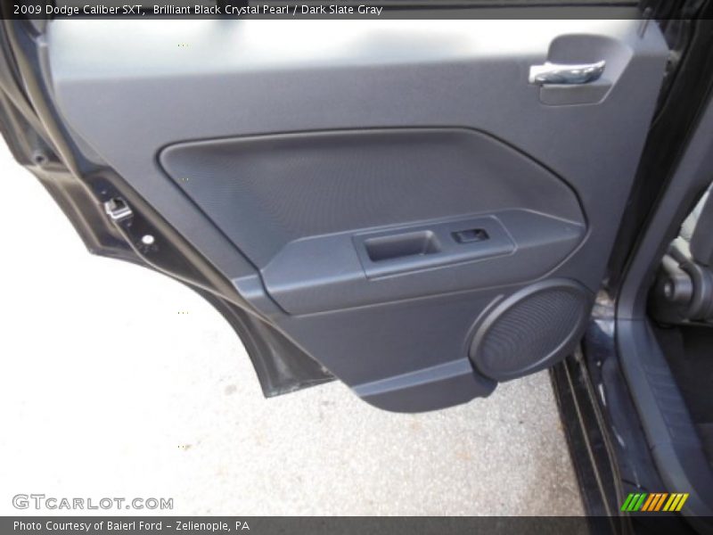 Brilliant Black Crystal Pearl / Dark Slate Gray 2009 Dodge Caliber SXT