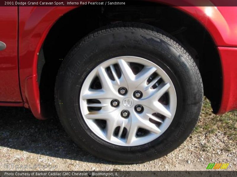 Inferno Red Pearlcoat / Sandstone 2001 Dodge Grand Caravan Sport