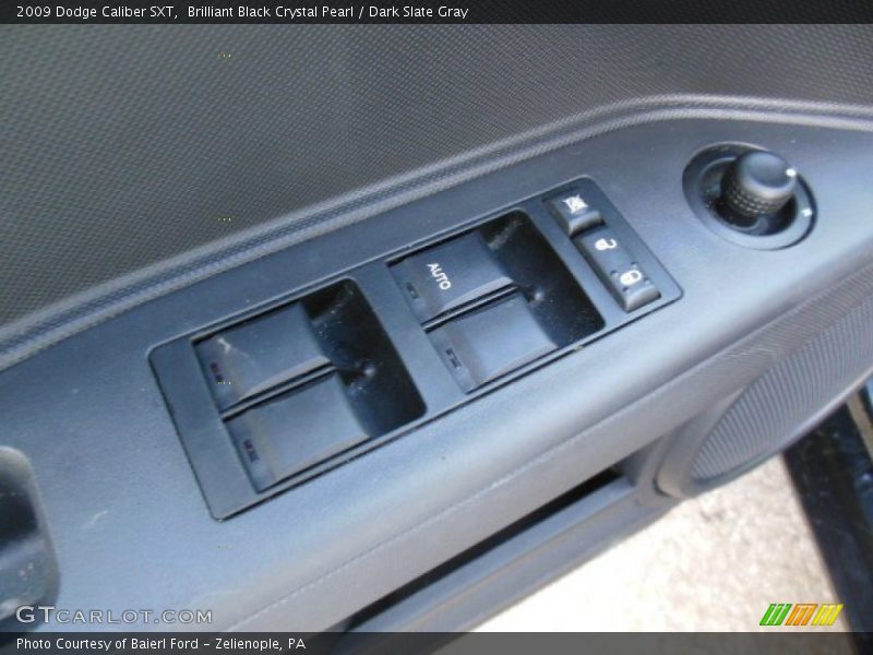Brilliant Black Crystal Pearl / Dark Slate Gray 2009 Dodge Caliber SXT