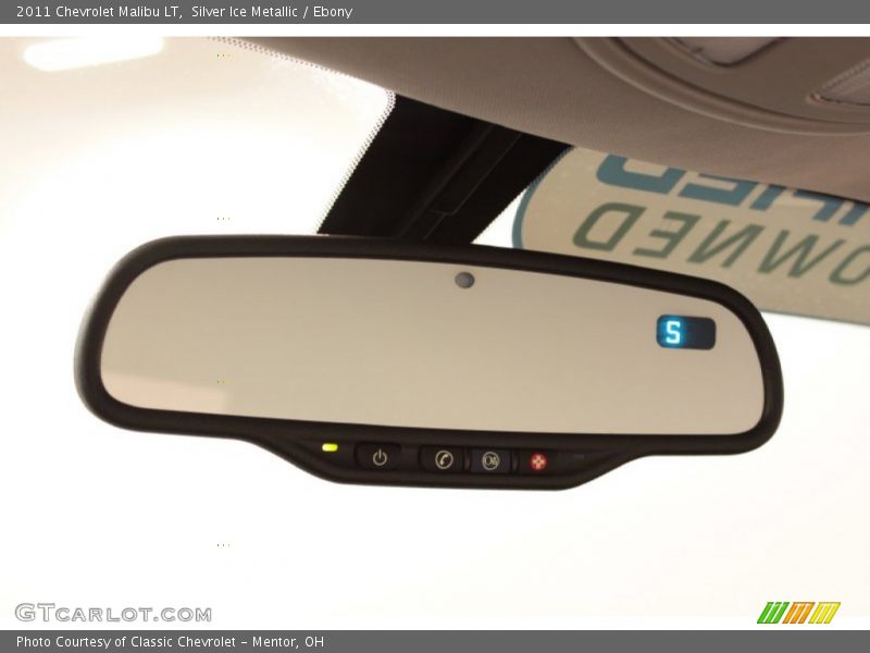 Silver Ice Metallic / Ebony 2011 Chevrolet Malibu LT