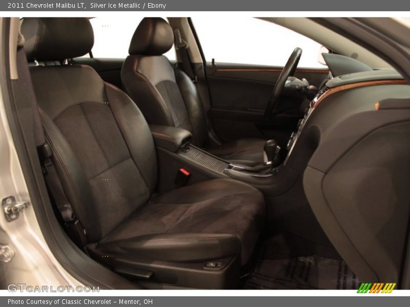 Silver Ice Metallic / Ebony 2011 Chevrolet Malibu LT