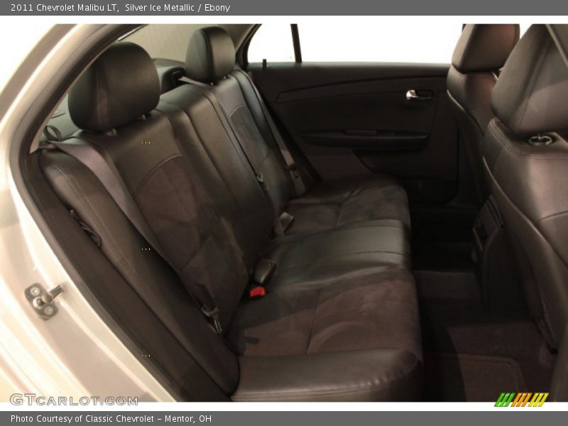 Silver Ice Metallic / Ebony 2011 Chevrolet Malibu LT