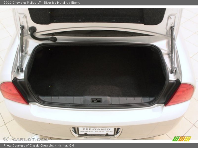 Silver Ice Metallic / Ebony 2011 Chevrolet Malibu LT