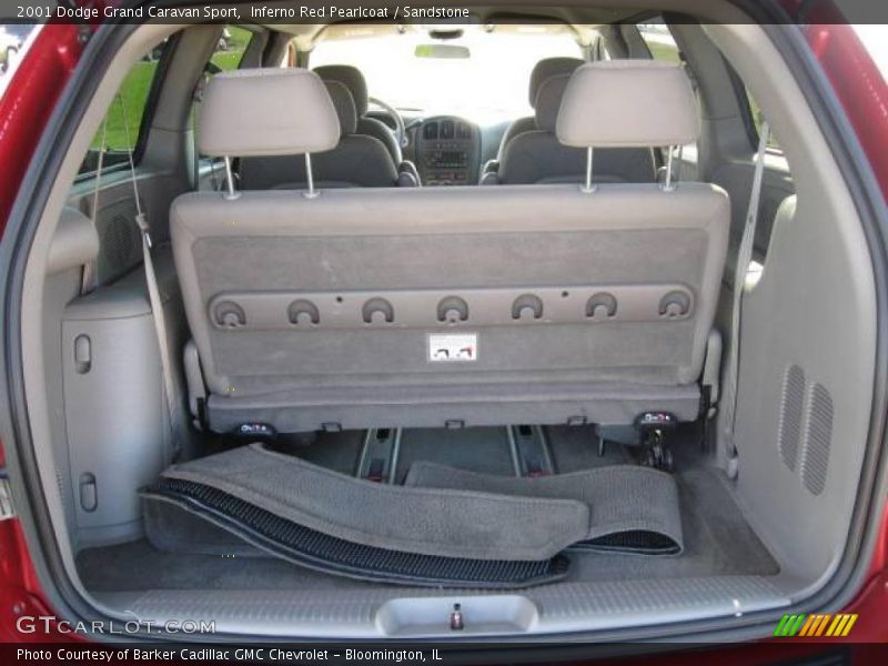 Inferno Red Pearlcoat / Sandstone 2001 Dodge Grand Caravan Sport